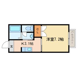 シャーメゾン新須賀の物件間取画像